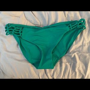 NWT Becca swimsuit bottoms L
